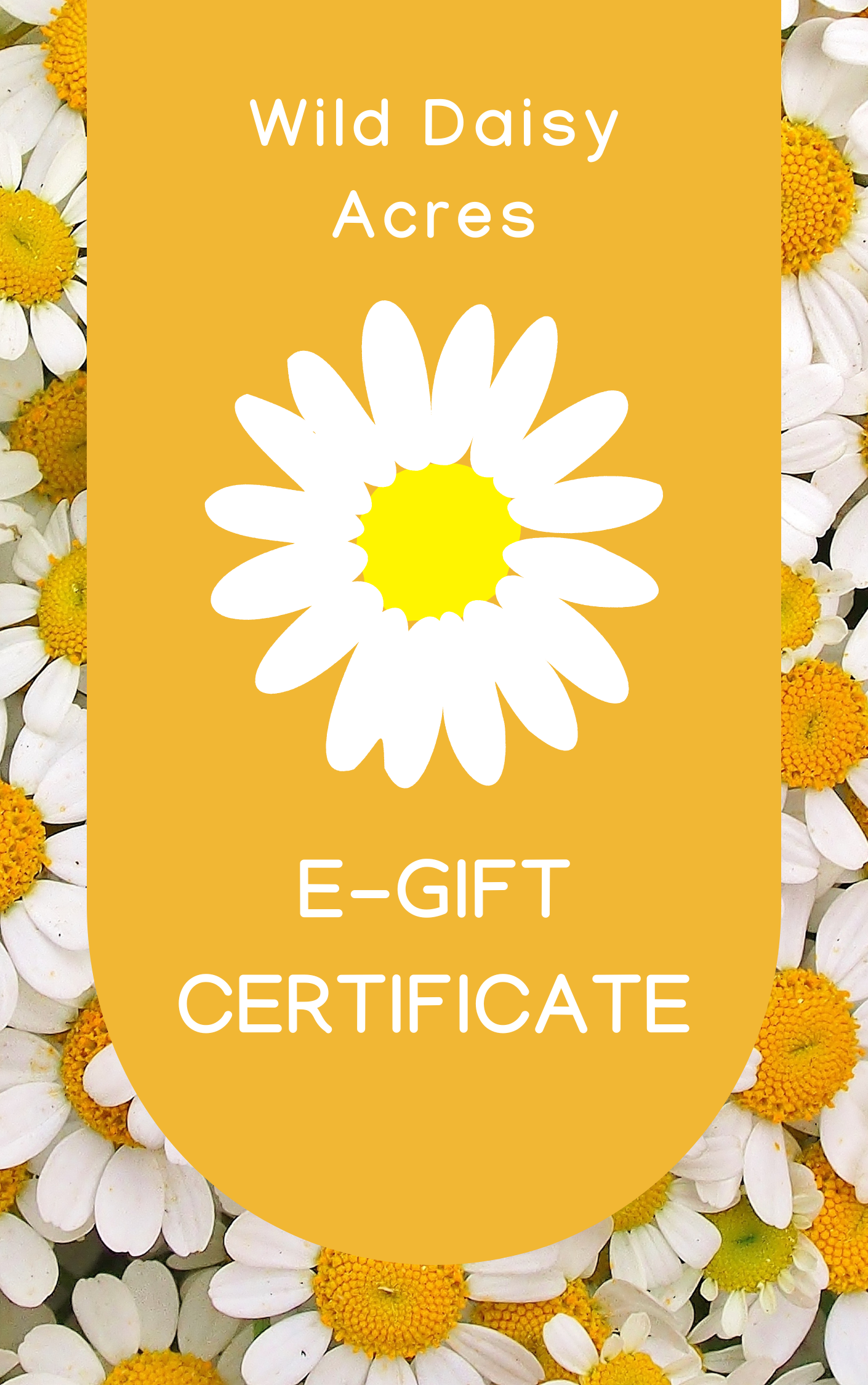 Wild Daisy Acres Gift Card