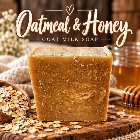 Oatmeal & Honey Goat Milk Soap